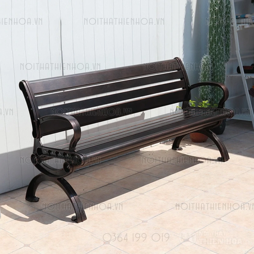 Ghế băng chống gỉ sét phong cách Châu Âu lạ mắt – Mã: 811