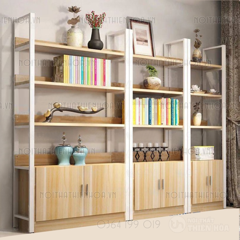 Tủ kệ trang trí 4 tầng KTT02-4T