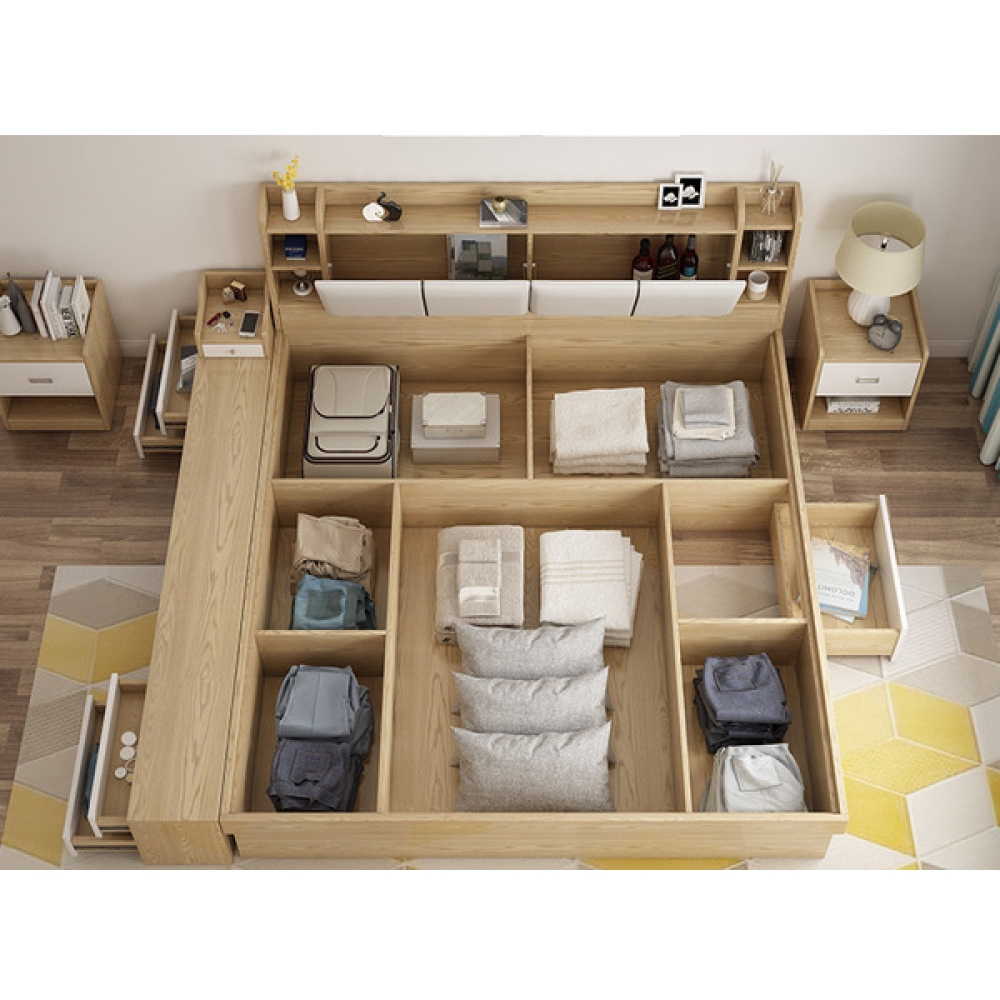 Giường đa năng kệ trang trí GN-15