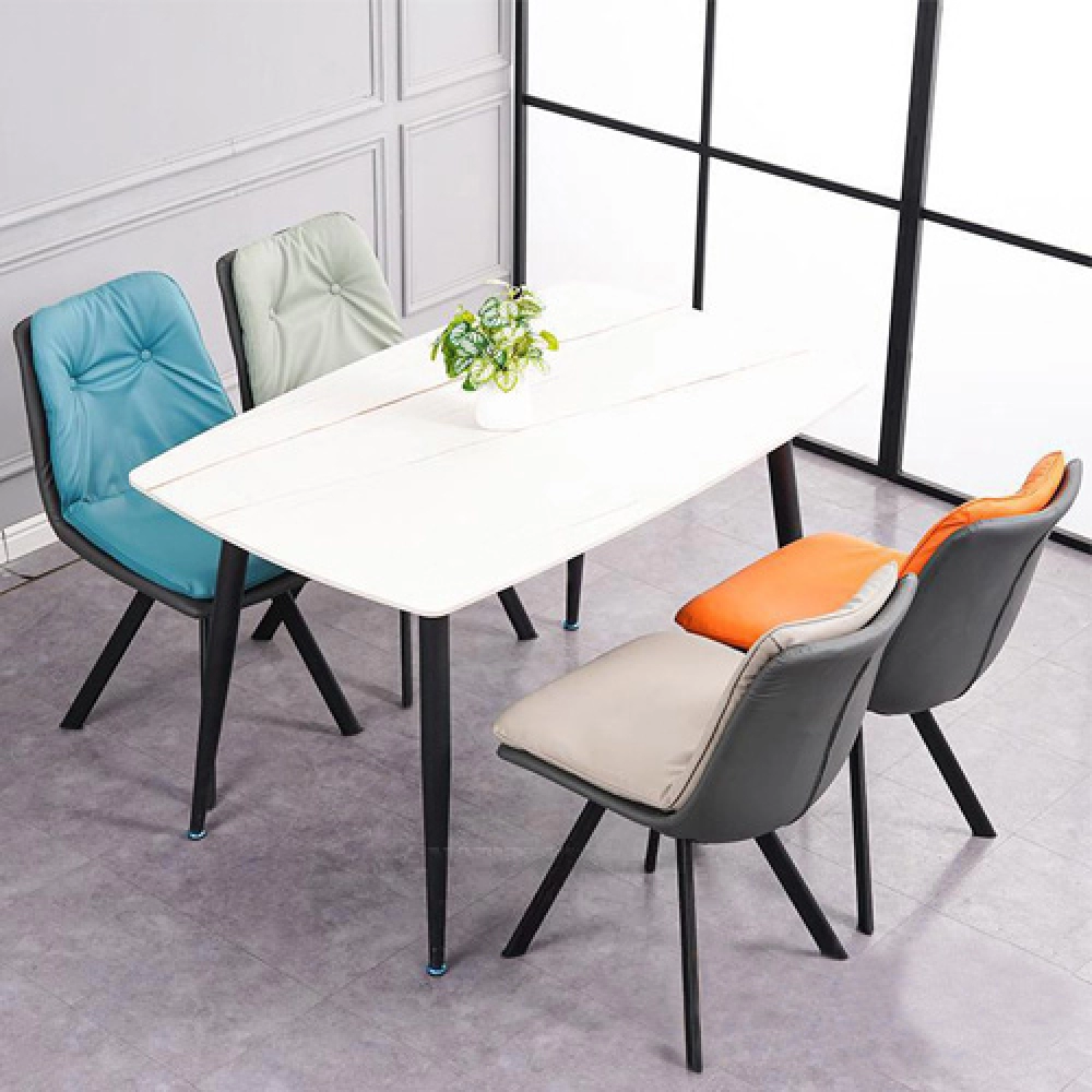 Bộ bàn ăn mặt đá 4 ghế hiện đại- Mã: T162-14-4×2127
