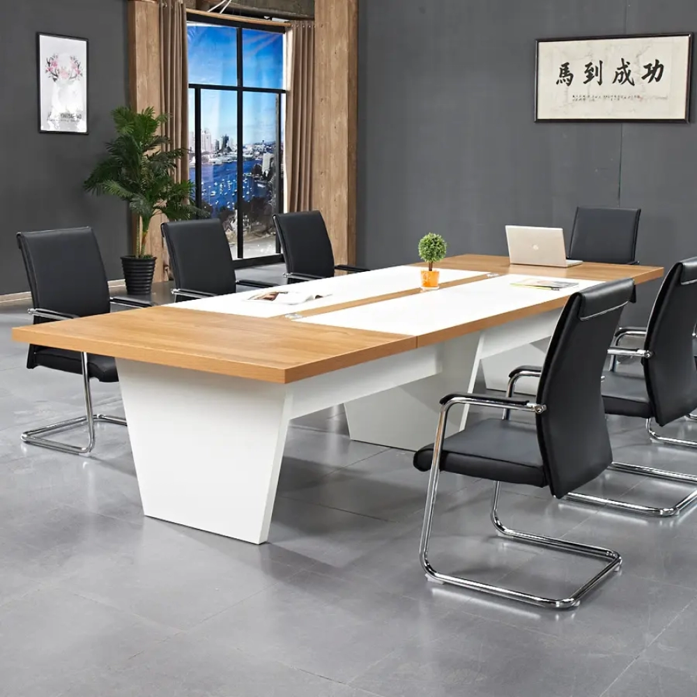 Bàn họp văn phòng hiện đại 3m2 Mei 186T-32