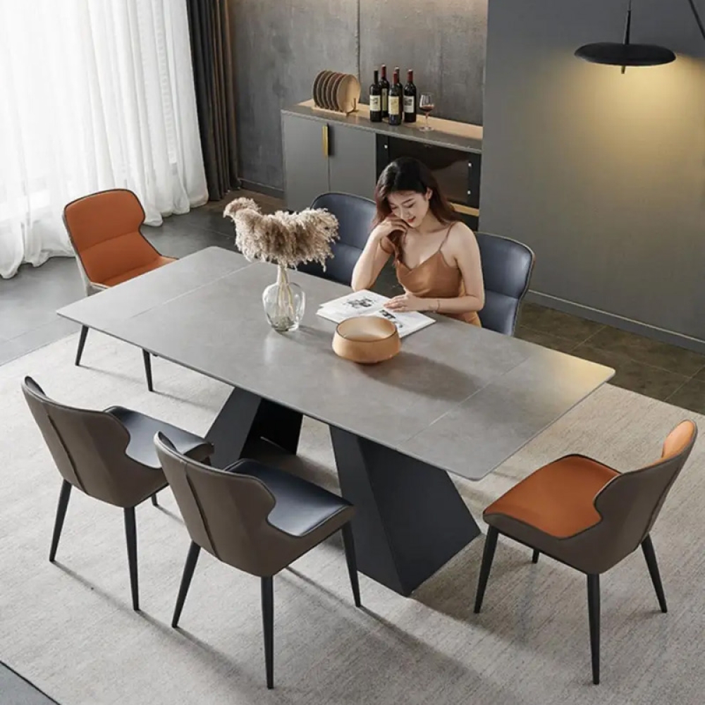 Bàn ăn thông minh kéo dài mặt đá- Mã: T1142