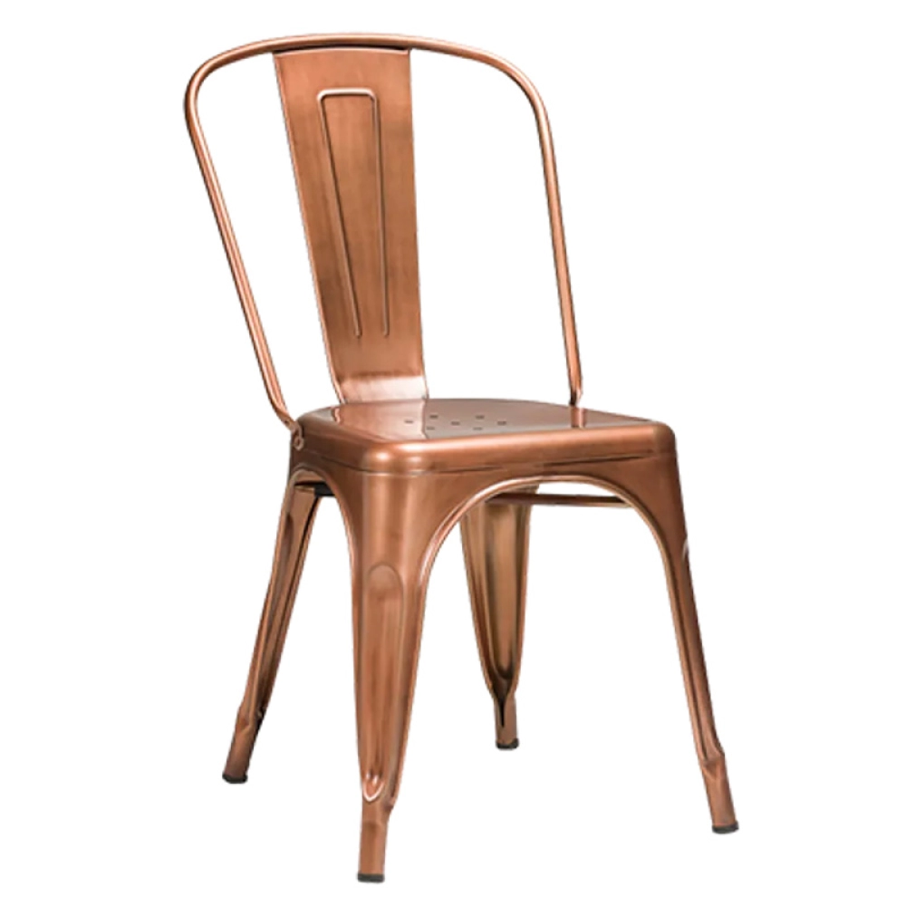 Ghế tolix ánh kim thép sơn công nghệ titan- Mã: 303E