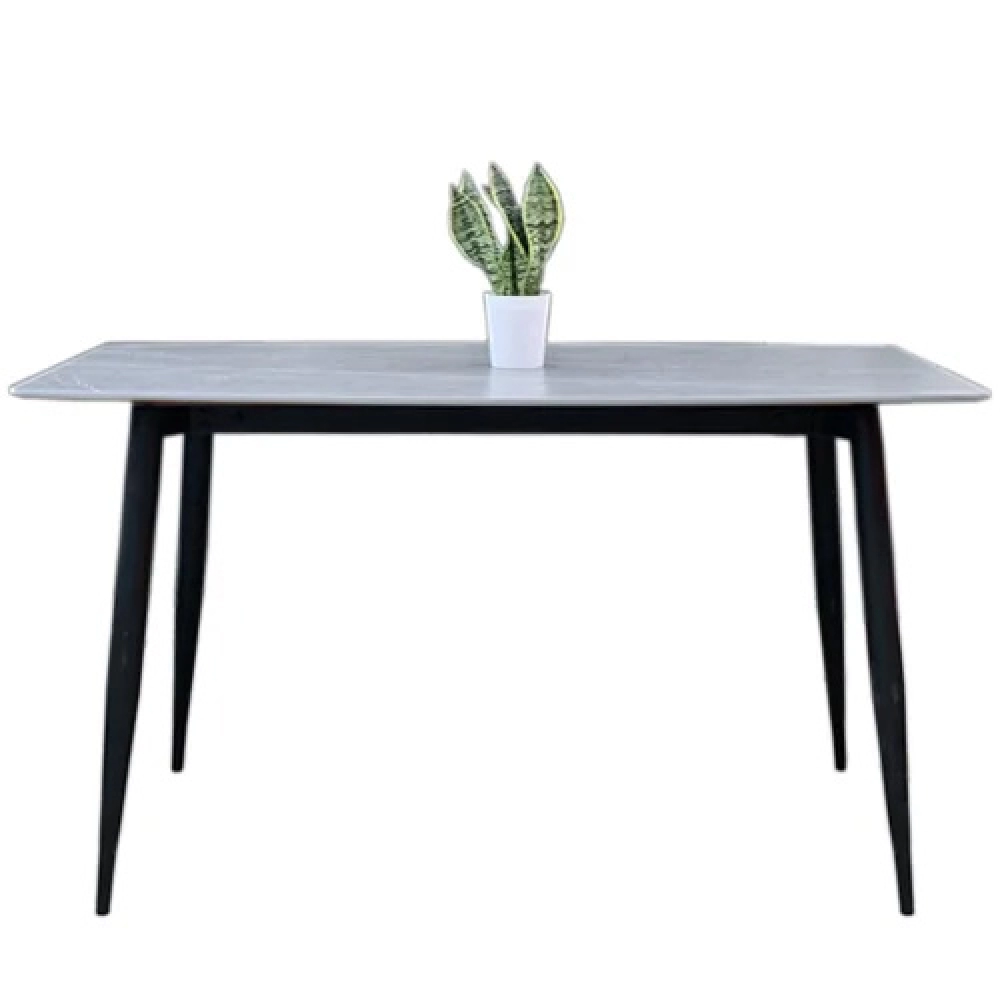 Bộ bàn ăn 6 ghế mặt đá cao cấp – Mã: T162-14-6×2108