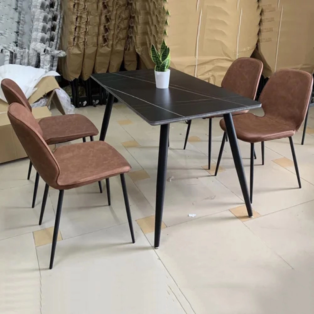 Bàn ăn mặt đá hiện đại nhập khẩu – Mã: T162-12