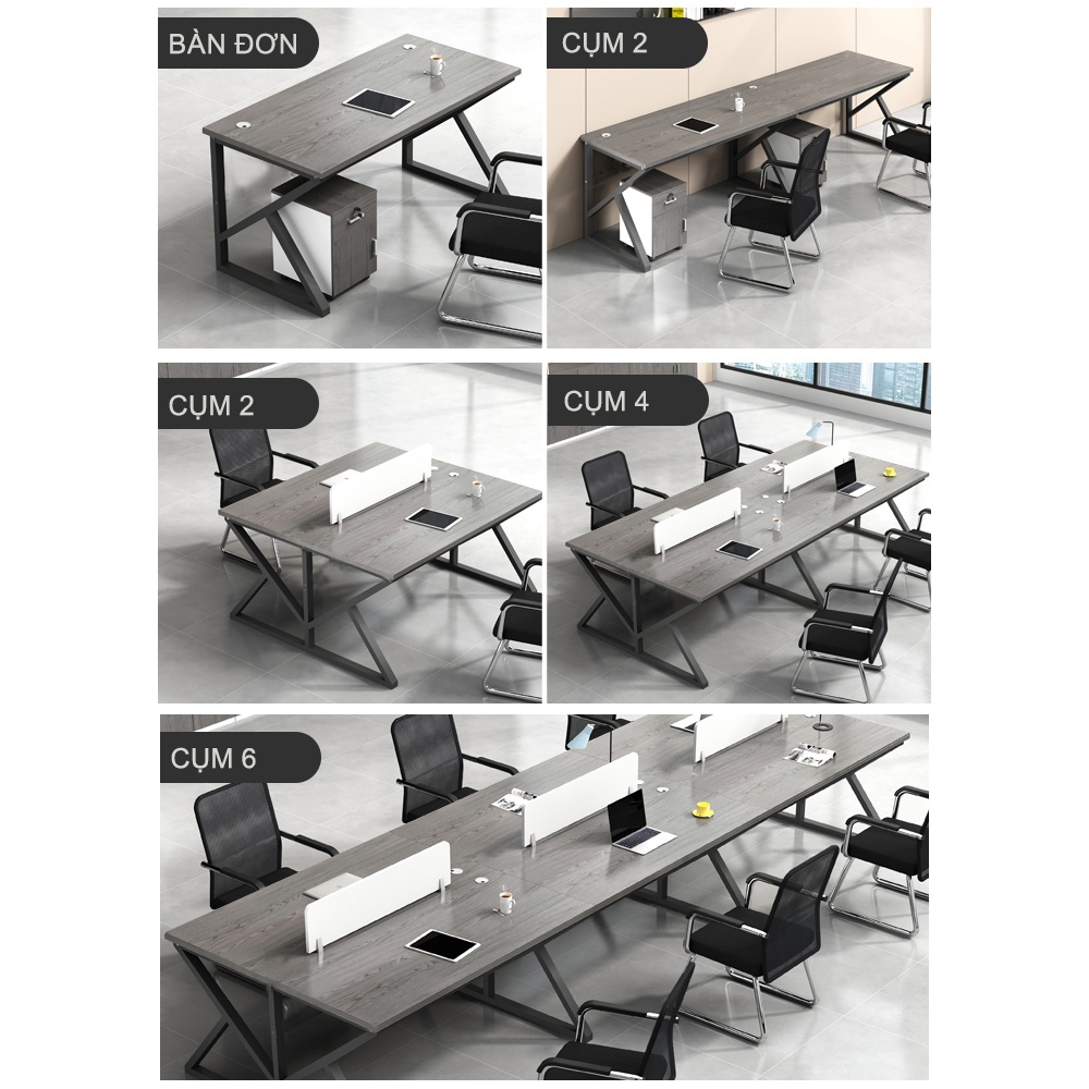 Bàn cụm 2 chỗ Xavia D209
