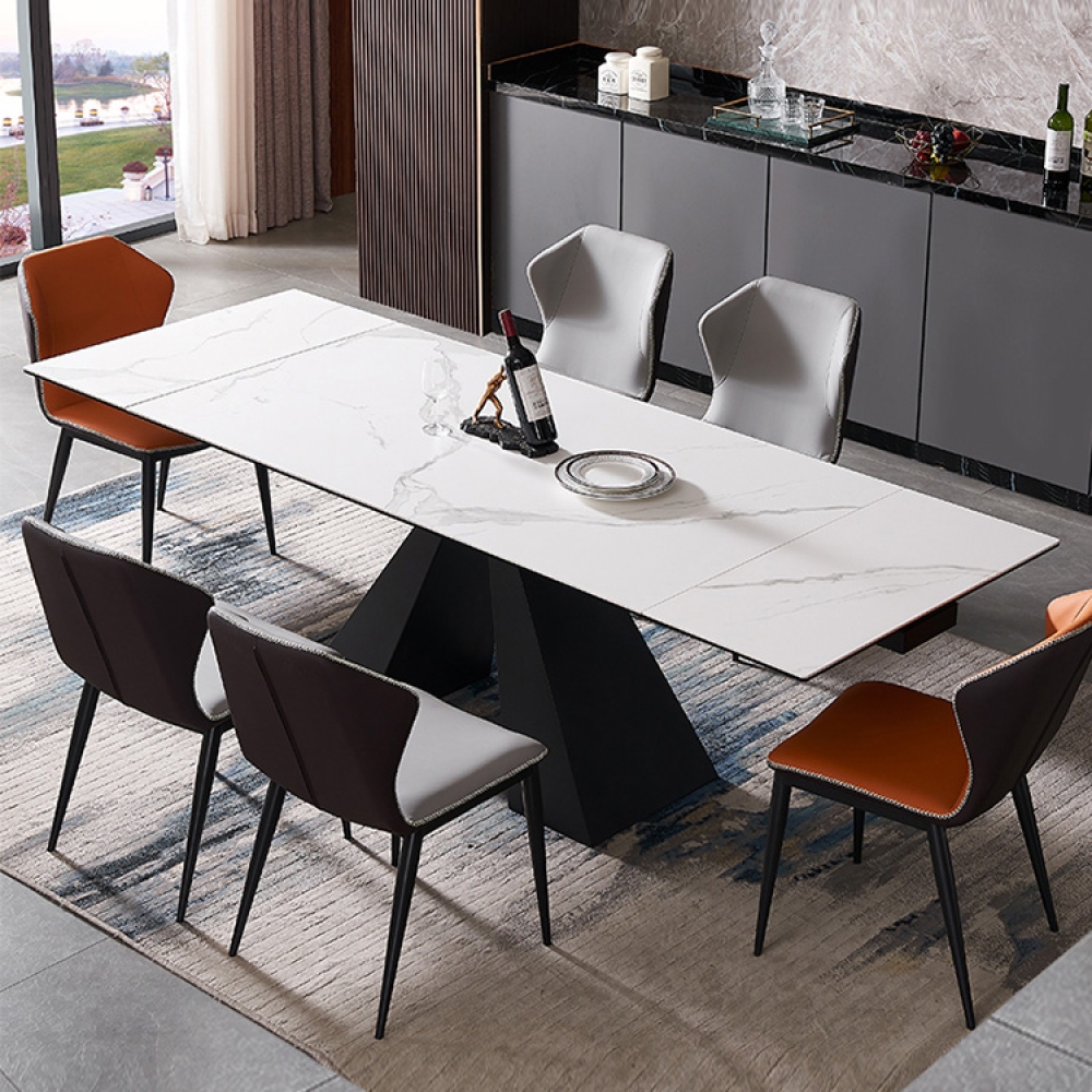 Bộ bàn ghế phòng ăn thông minh kéo dài- Mã: T1142-6×2119