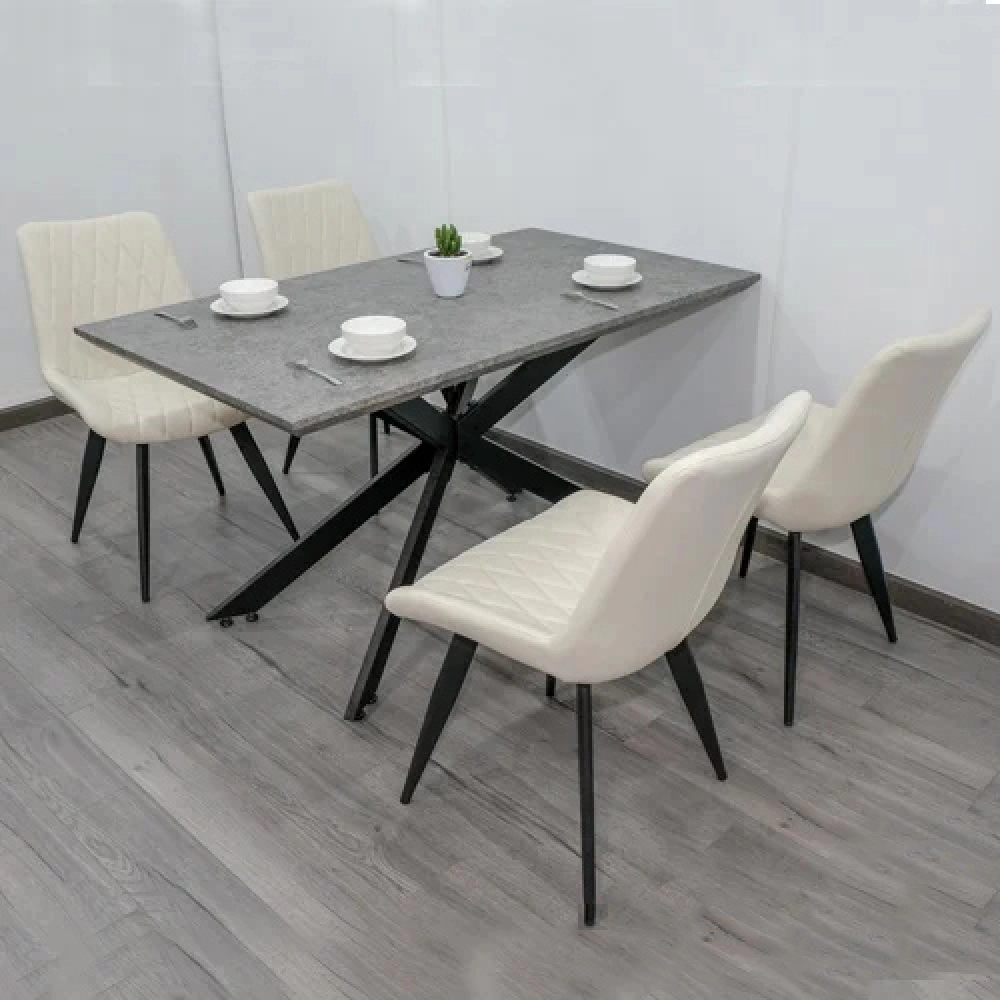 Bộ bàn ăn 4 ghế sang trọng hiện đại- Mã: T133-4×269