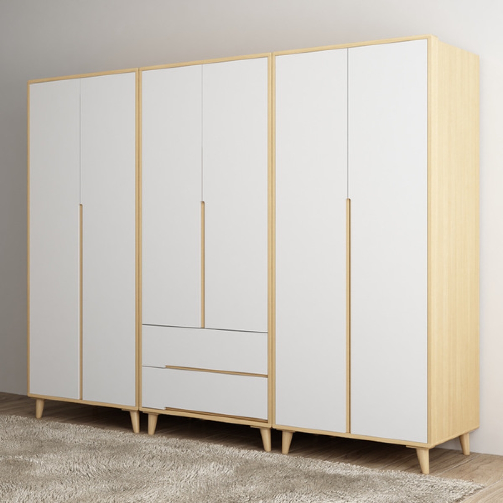 Tủ quần áo cánh mở gỗ công nghiệp TA-160