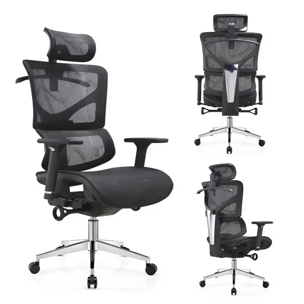 Ghế Công Thái Học Tay Nâng – CTH18