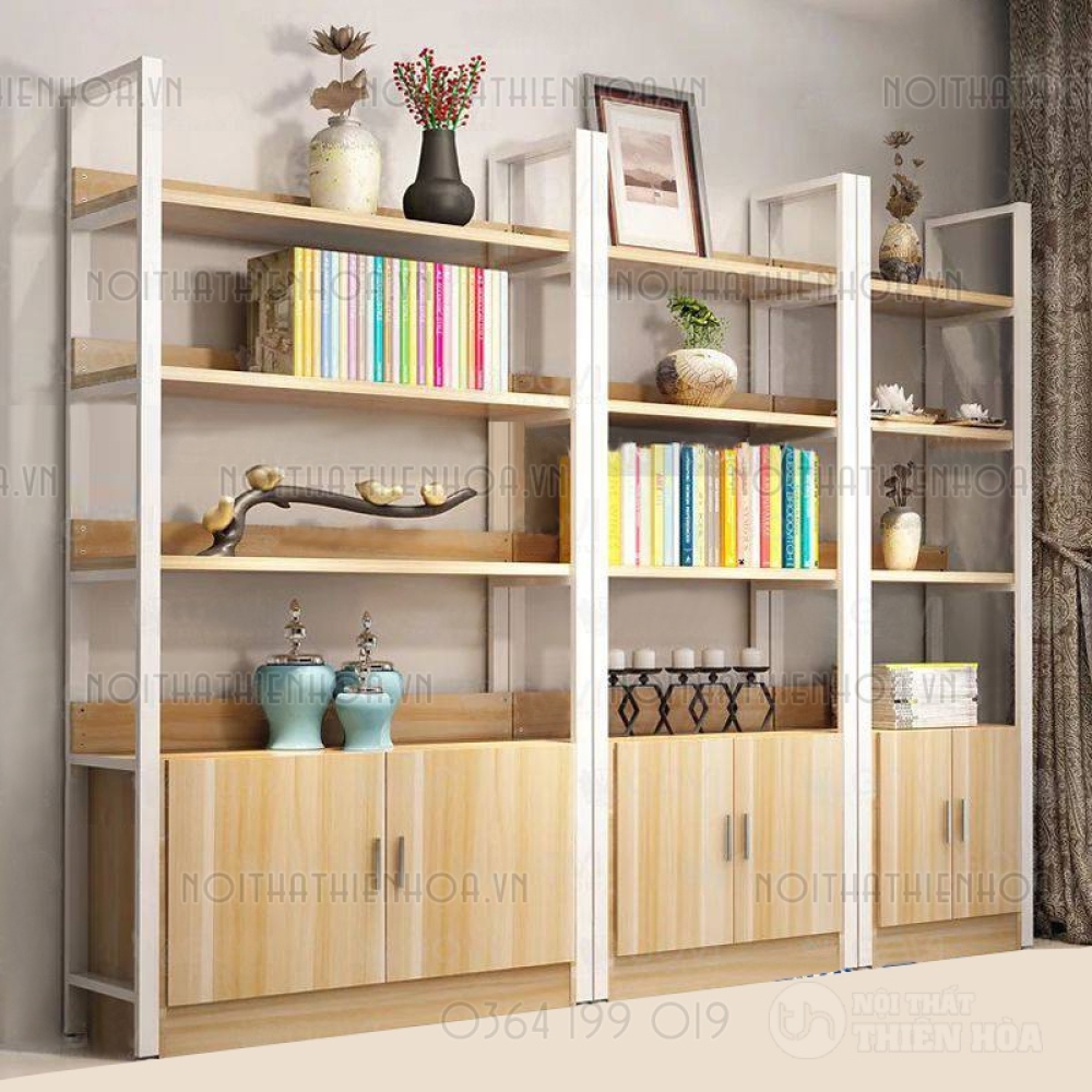 Tủ kệ trang trí 4 tầng KTT02-4T