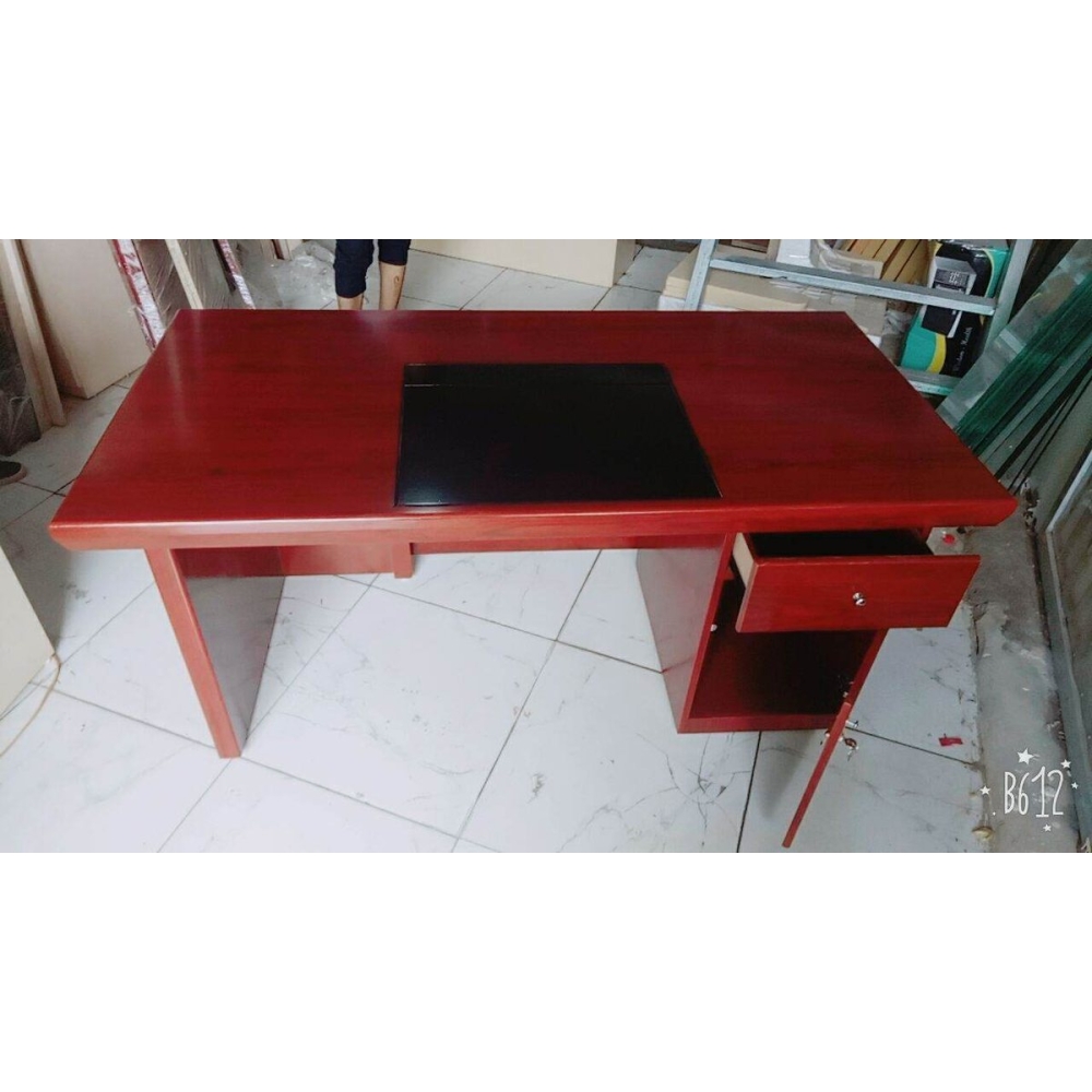 Bàn quản lý, giám đốc màu cánh gián 1m4