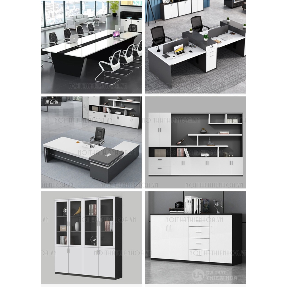 Bàn giám đốc hiện đại Mei 1m8
