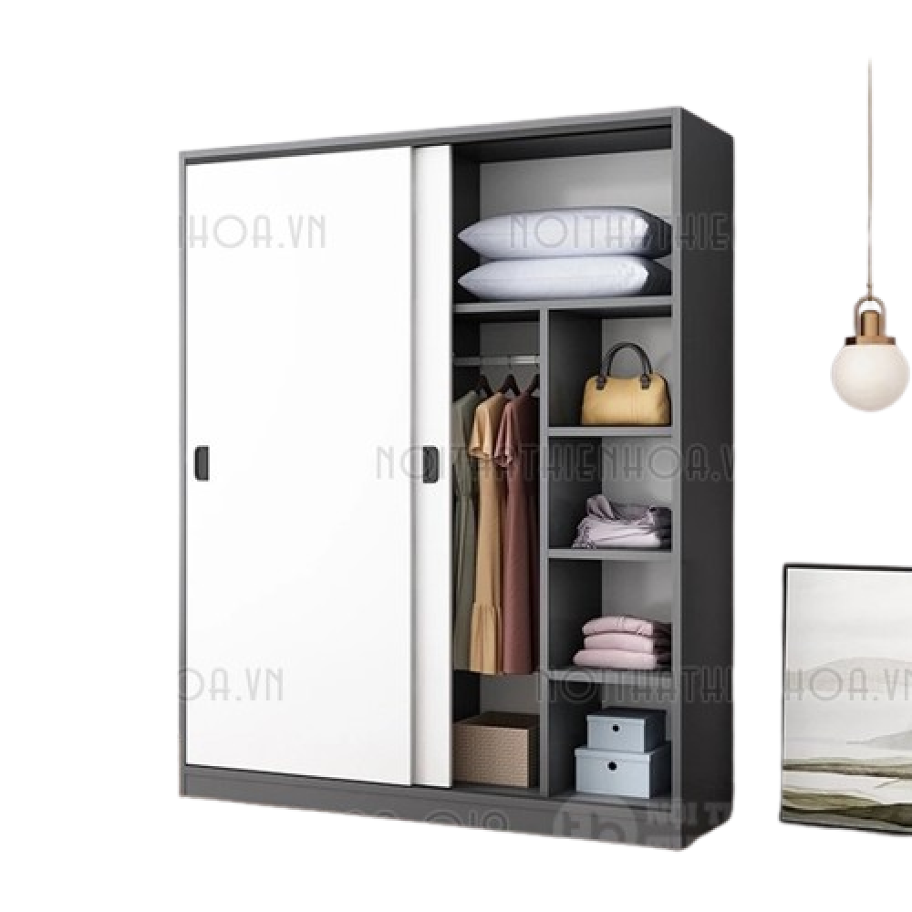 Tủ lùa 2 cánh hiện đại TA54