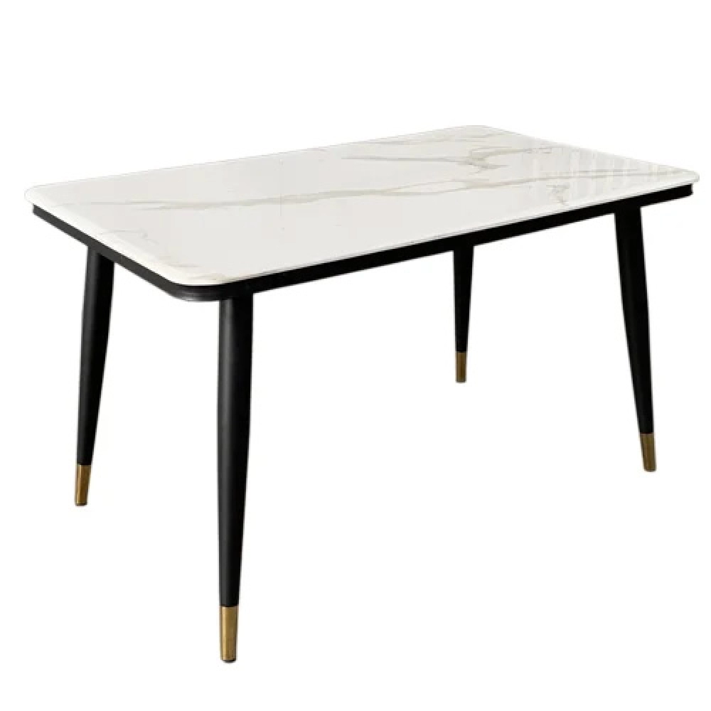 Bộ bàn ăn mặt đá ghế nệm hiện đại sang trọng – Mã: T147-13-4×284