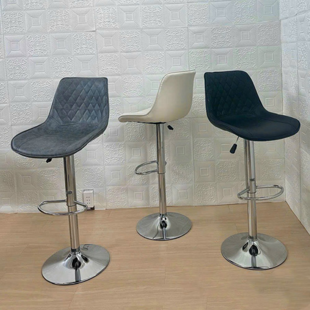 Ghế bar nệm chân trụ cao- Mã: 4116