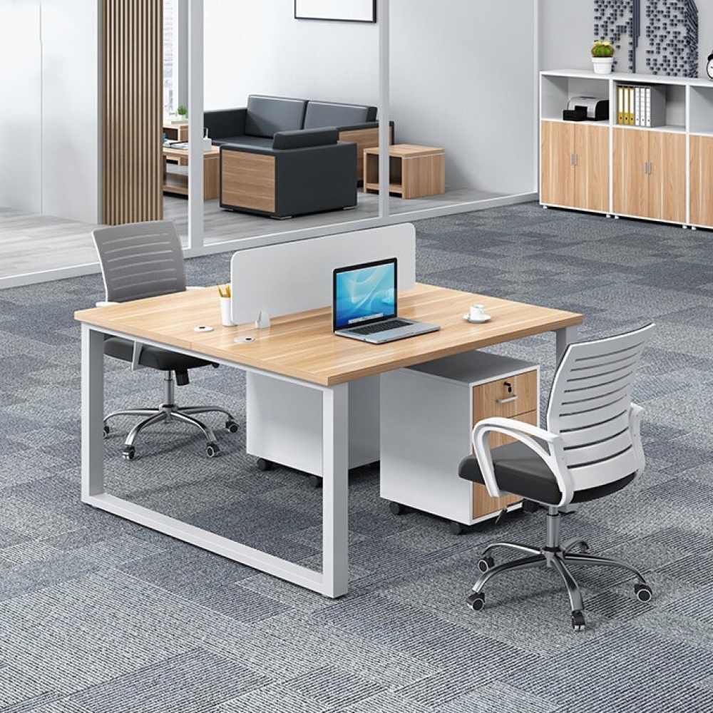 Modul văn phòng 2 người chân u