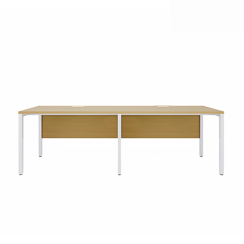 Cụm bàn làm việc 2 người chân sắt hộp Eos ECC04Y-2406