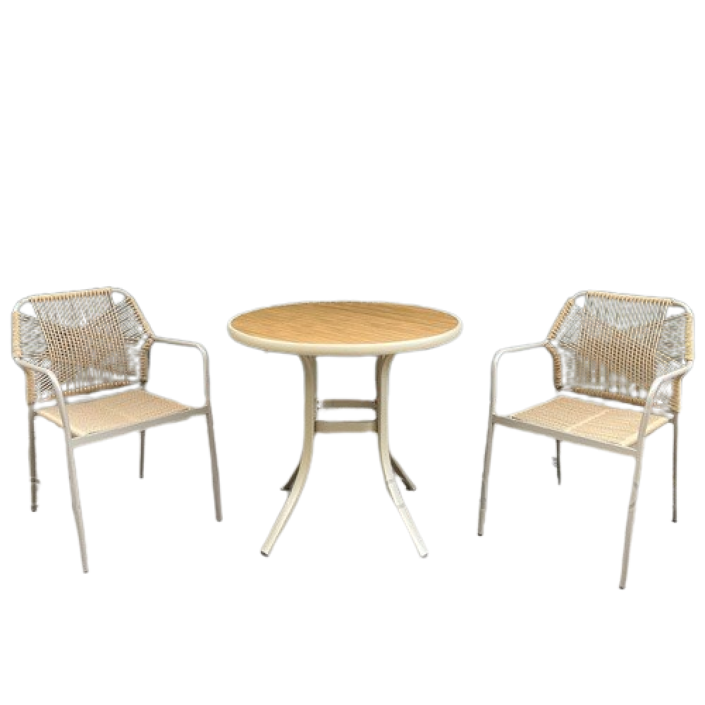 Bộ bàn ghế cafe sân vườn cao cấp- Mã: T1902-2×2802