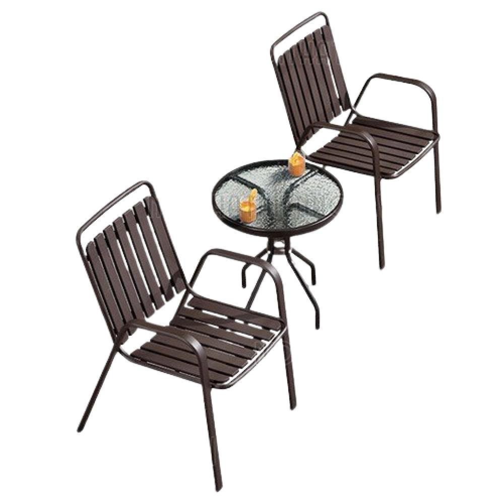 Bộ bàn ghế sân vườn nhập khẩu- Mã: T1116K-2×2803