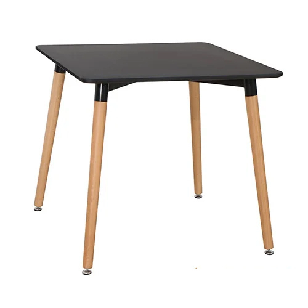 Bộ bàn ăn, cafe cho 4 người gồm bàn vuông T108S và ghế cafe tolix 303