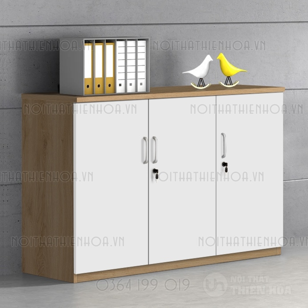 Tủ phụ đựng tài liệu thấp phòng giám đốc 10