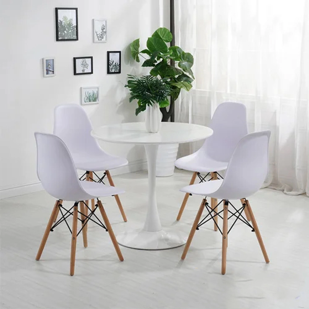 Bộ bàn tròn 4 ghế tư vấn tiếp khách hiện đại, chuyên nghiệp- T117-4×207