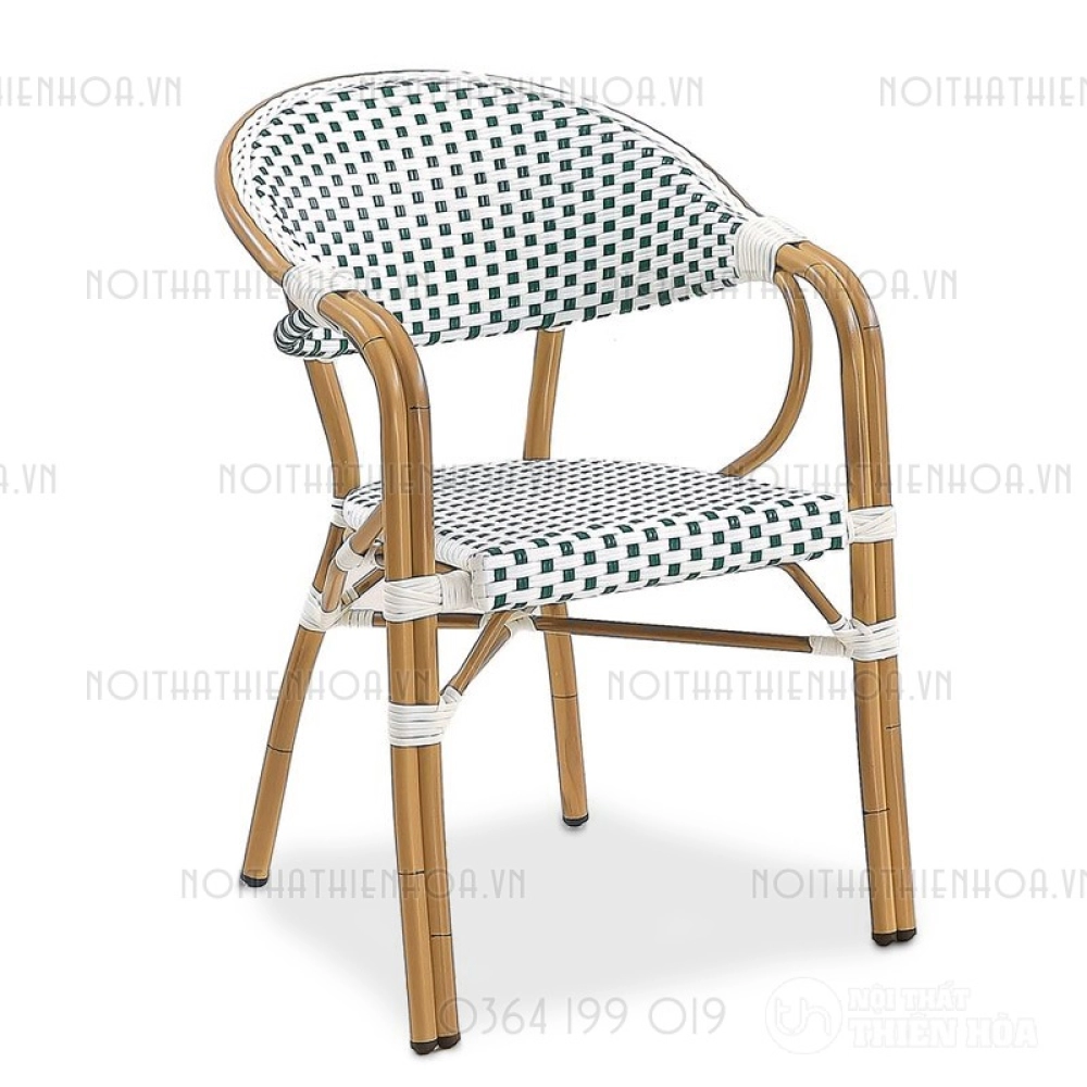 Ghế giả mây cao cấp lưng tựa ngả êm ái- Mã: 281