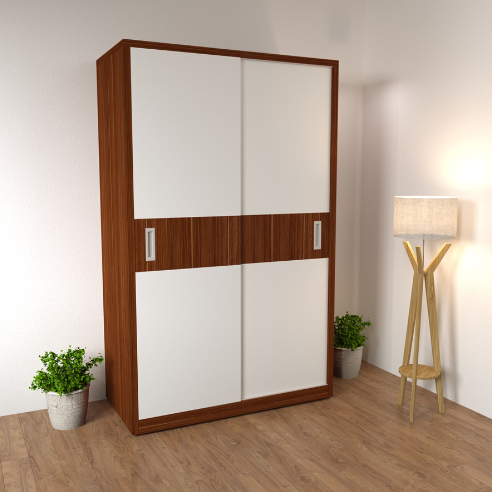 Tủ quần áo 2 cánh lùa giá rẻ TA-101