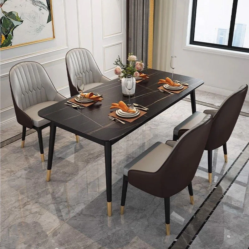 Ghế ăn nệm chân mạ sang trọng đẳng cấp – mã: 284