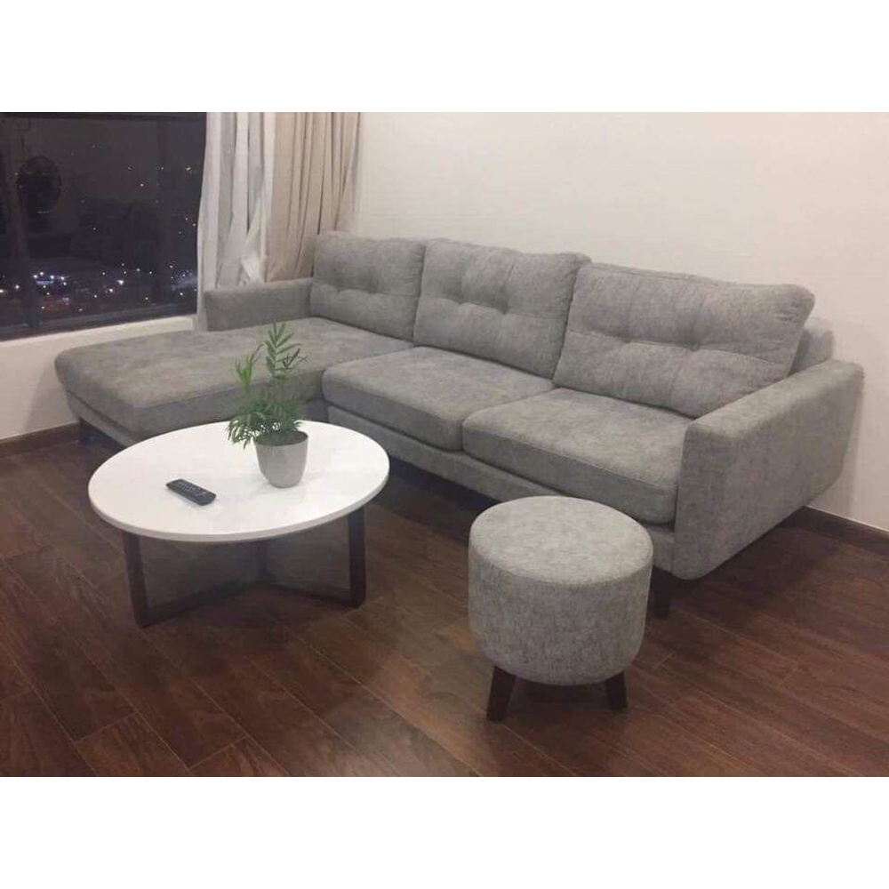 Sofa nỉ dáng dài xám – SF-29