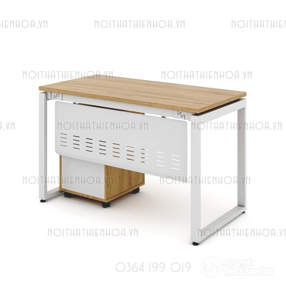 Bàn chân vuông chữ U Eos 1m2 EU12YS