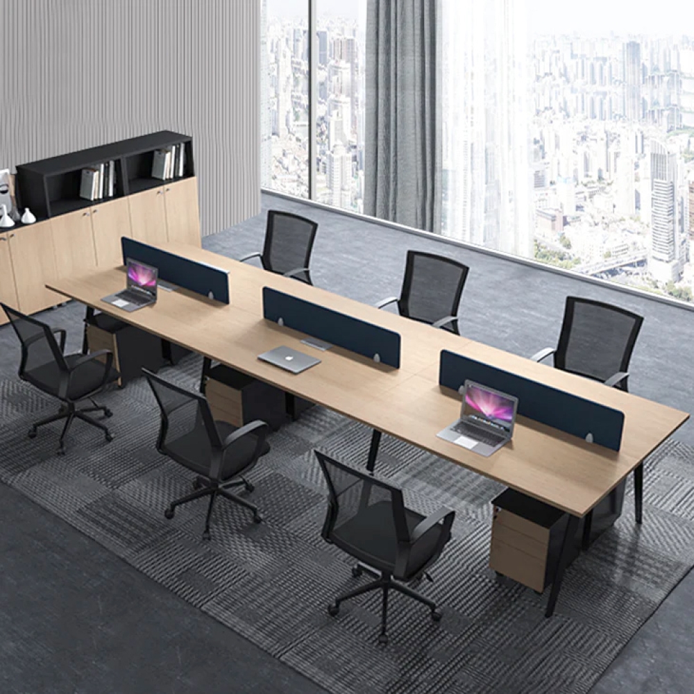 Bàn làm việc văn phòng nhóm 6 người