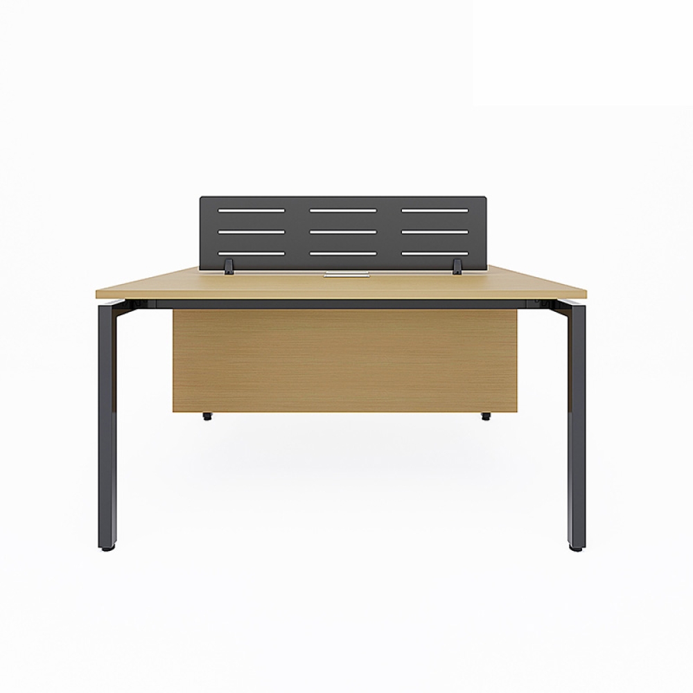 Cụm bàn làm việc 2 người chân sắt hộp Eos ECC06-1212