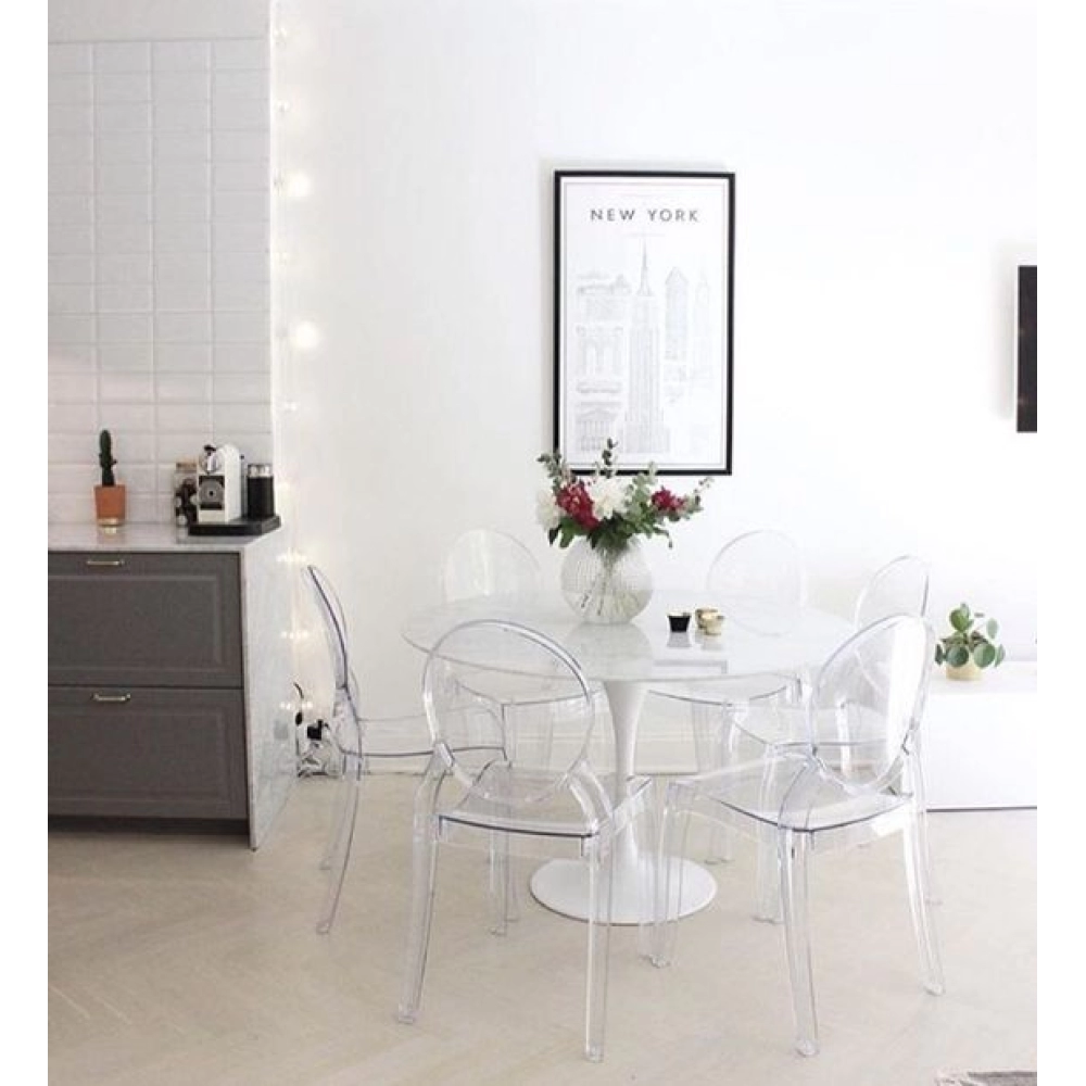 Ghế ăn ghế cafe trong suốt hiện đại cao cấp- MÃ: 256A
