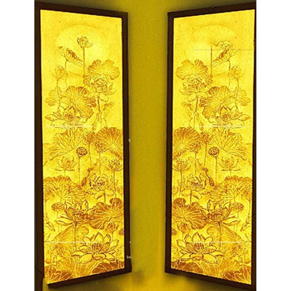Tranh đèn trúc chỉ - TD04