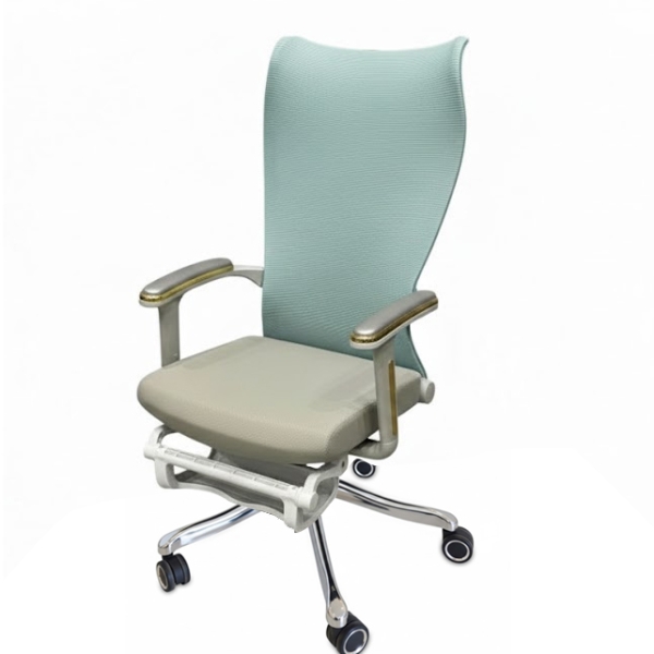Ghế Công Thái Học Lưng Cao Có Gác Chân Thư Giãn Sang Trọng – GX89