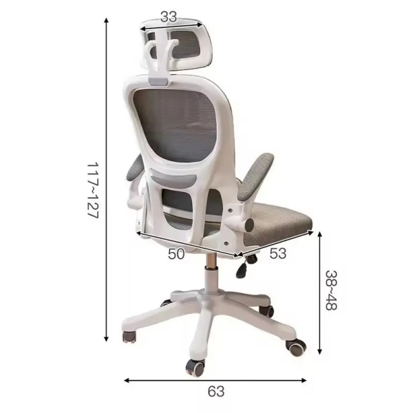 Ghế Văn Phòng Công Thái Học Hỗ Trợ Cột Sống – CTH24