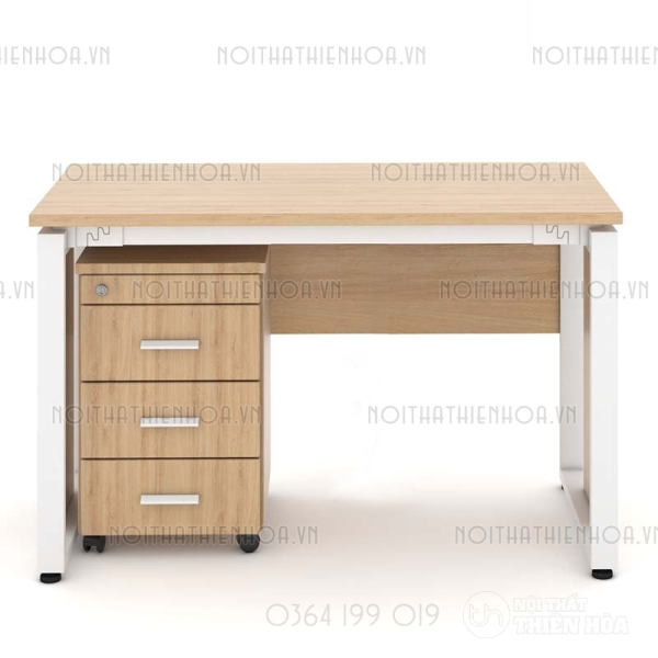 Bàn chân vuông chữ U Eos 1m2 EU12Y-1