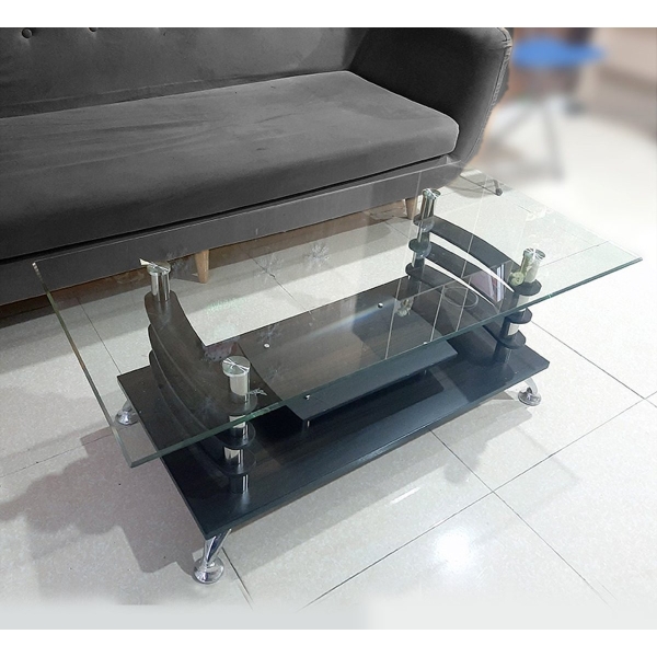 Bàn kính, bàn trà ba tầng giá rẻ 02
