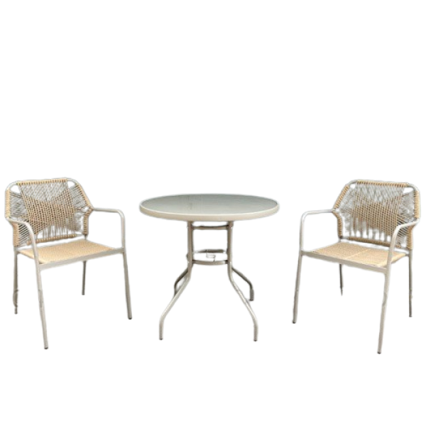 Bộ bàn ghế cafe sân vườn đẹp- MÃ: T1903-2×2802