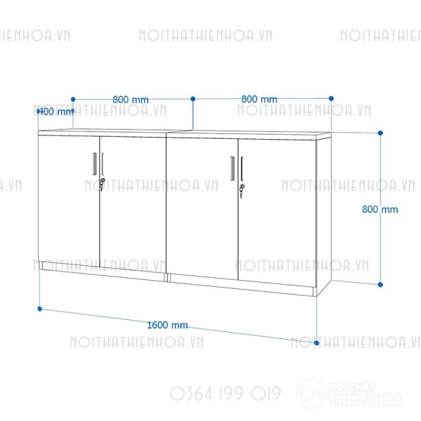Tủ tài liệu CL80-160