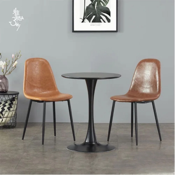 Ghế ăn, ghế cafe nệm da cổ điển giá rẻ- Mã: 245
