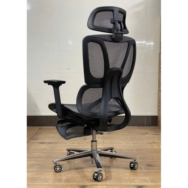 Ghế Công Thái Học Lưng Lưới Có Gác Chân Cao Cấp – GX83