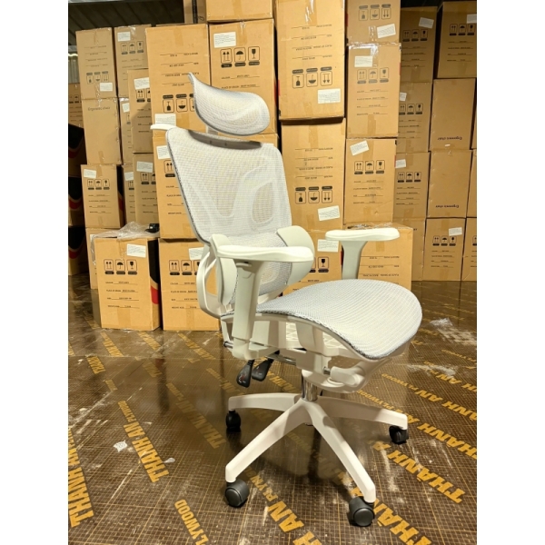Ghế Công Thái Học Có Tựa Đầu Hỗ Trợ Cột Sống – GX73