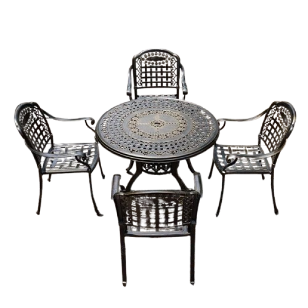 Bộ bàn ghế sân vườn biệt thự cao cấp- Mã: T189-4x279A