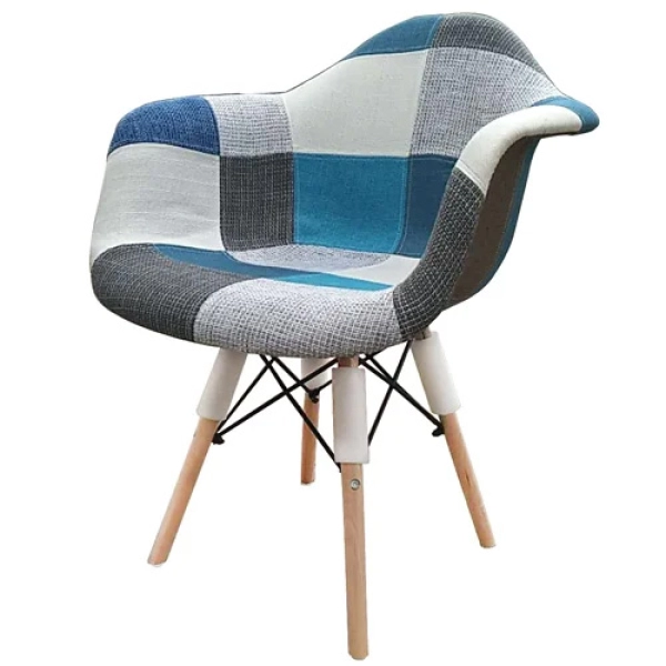Ghế cafe Eames Daw nệm bọc vải – Mã: 209TC