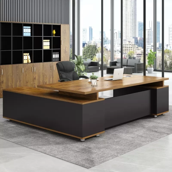 Bàn giám đốc bằng gỗ thiết kế sang trọng Keva