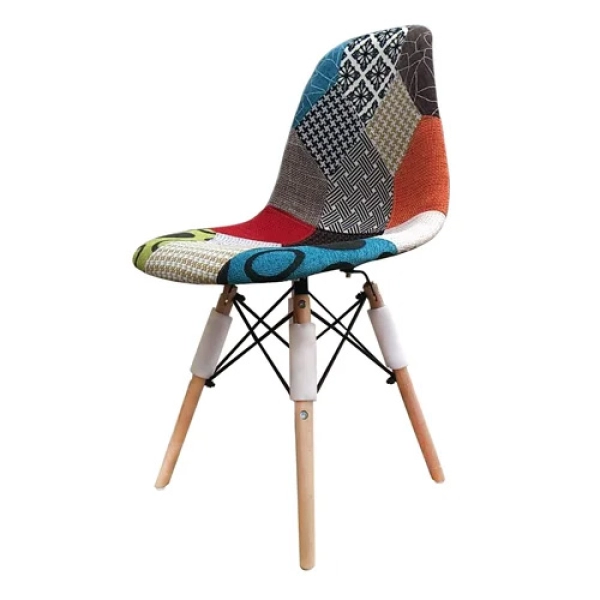 Ghế cafe Eames nệm bọc vải đẹp – Mã: 207TC