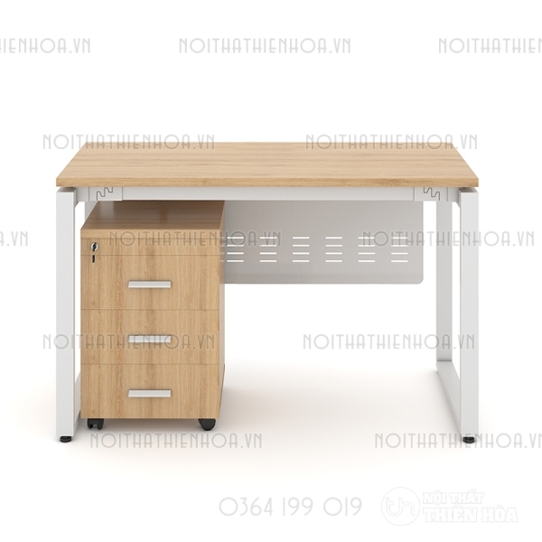 Bàn chân vuông chữ U Eos 1m2 EU12YS